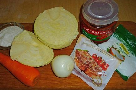 Recept káposzta párolt sovány lépésről lépésre képekkel