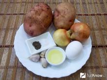 Рецепт картопляні оладки
