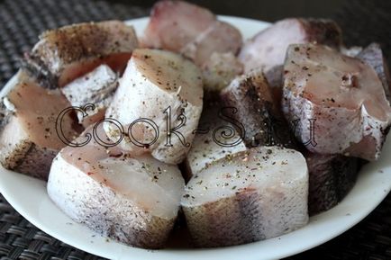 Pește în sos de roșii - rețetă pas cu pas cu feluri de mâncare foto, pește și fructe de mare