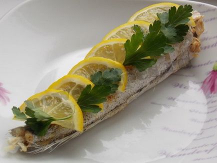 Риба запечена з лимоном - хек в мікрохвильовці
