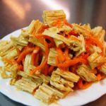 Салат зі спаржі сухий - кращі рецепти до свята 2017