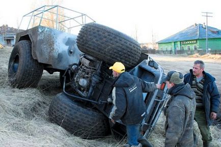 Шарнирная рама на уаз