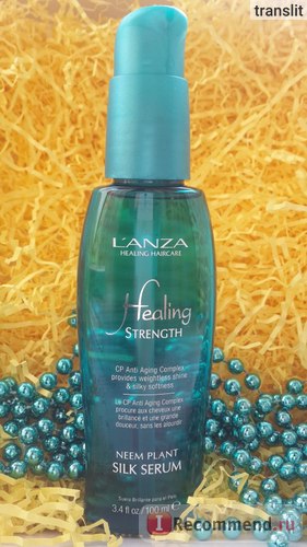 Сироватка для волосся lanza neem plant silk serum - «популярна незмивна сироватка lanza», відгуки