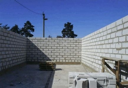Cât costă pentru a construi o casă de blocuri de prețuri de blocuri de spumă, calcule
