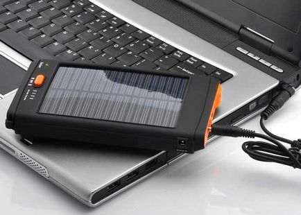 Acumulator solar pentru recomandarea laptopului pentru utilizare