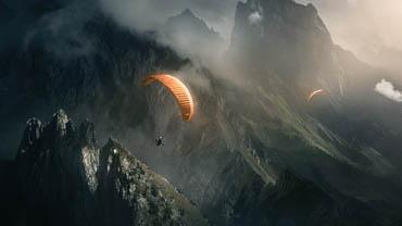 Dreambook salt parașută, zbura, teren