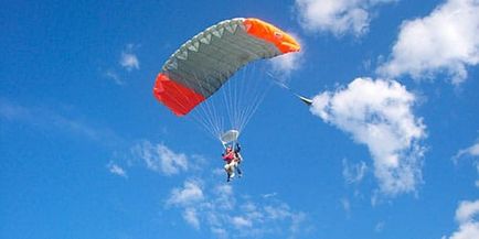 Parașuta de vis să sară la un vis de salt al unui parașut într-un vis