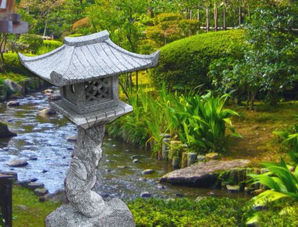 Створити японський сад - вироби для японського саду з каменю - фото і відео