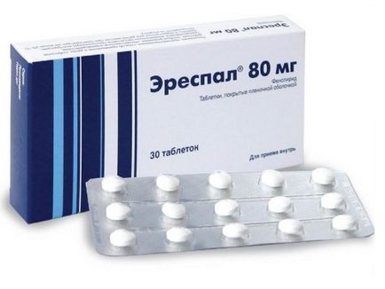 Mijloace pentru tuse erespal 80 mg comprimate, tuse