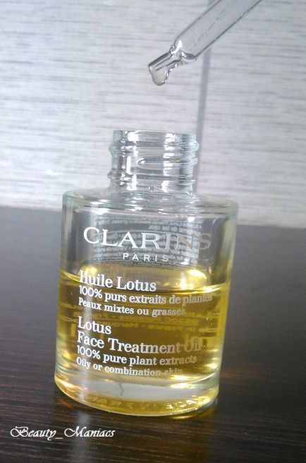 Дивне, незрозуміле clarins huile lotus face treatment oil, beauty-maniac блог перукаря