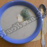 Суп з лисичками рецепт з фото