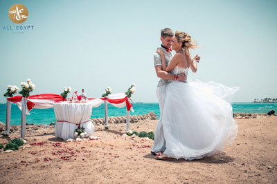 Весілля «сонячний пляж» в Єгипті
