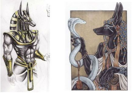 Tatuaj Anubis