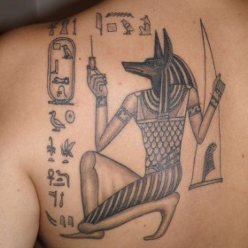 Tatuaj Anubis