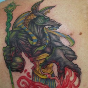 Tatuaj Anubis