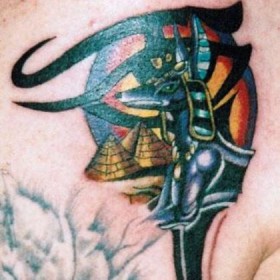 Tatuaj Anubis