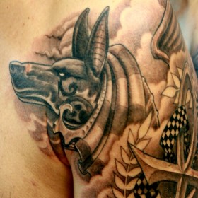 Tatuaj Anubis