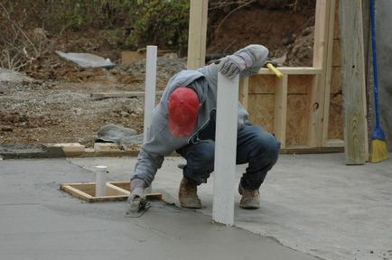 Schema de întărire a betonului, condiții, masă, fotografie