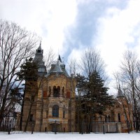 Manastirea «Dacha Chernova» in stil pseudo-rusesc