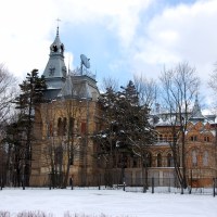 Manastirea «Dacha Chernova» in stil pseudo-rusesc