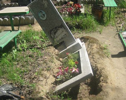 Servicii în cimitir - de la frecare