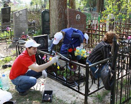 Servicii în cimitir - de la frecare
