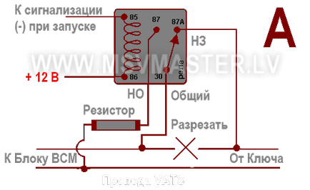 Instalarea alarmei fără autostart pe Ford Focus 2 cu propriile mâini