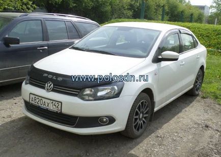 Установка сигналізації volkswagen polo sedan з 2014 року, точки підключення поло седан