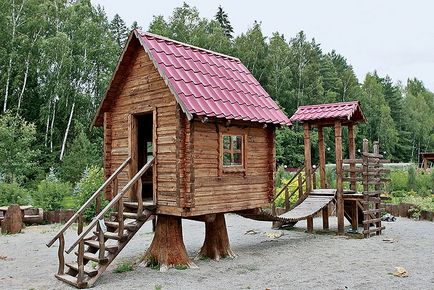 Варіанти створення дитячого ігрового майданчика