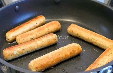 Vegán kolbász tofu (a lefektetett fóliát) Vegán kolbász Tofu