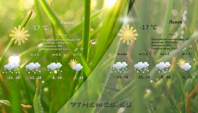 Віджет lg optimus weather для xwidget