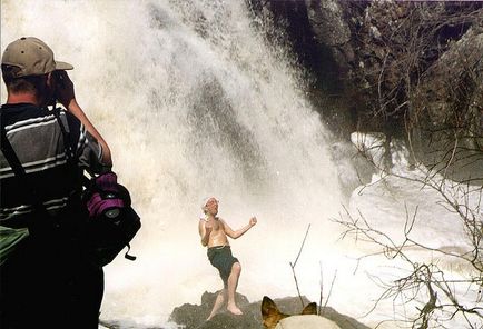 Водоспад гадельша - високі води Башкирії