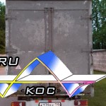 Ворота прості і алюмінієві на вантажівки
