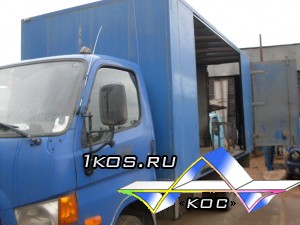 Ворота прості і алюмінієві на вантажівки