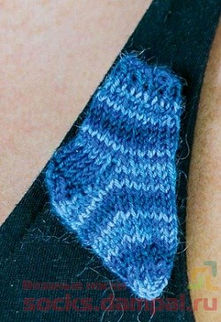 Sosete tricotate ca decor, șosete tricotate