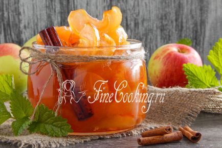 Яблучне варення часточками - рецепт з фото