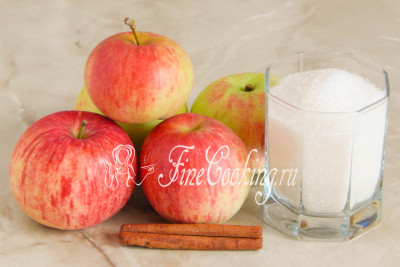 Яблучне варення часточками - рецепт з фото