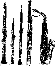 Reed fúvós hangszerek (eszközök) Reed fúvósok