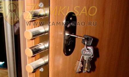 Înlocuirea încuietorilor de siguranță, înlocuiți încuietoarea în ușa metalică sigură din Moscova