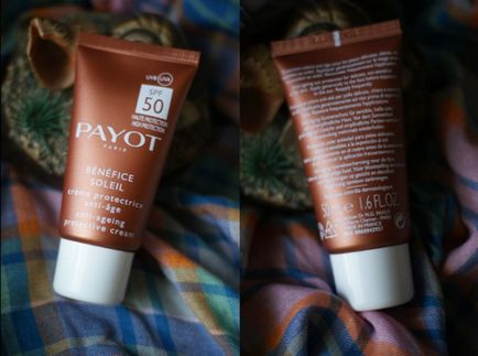 Захищаємося від сонечка разом з payot crème protectrice anti-âge spf 50 відгуки