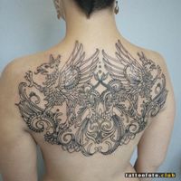 Înțeles tattoo griffin, club tattoo fotografie tatuaj, valori, schițe, fotografii, articole