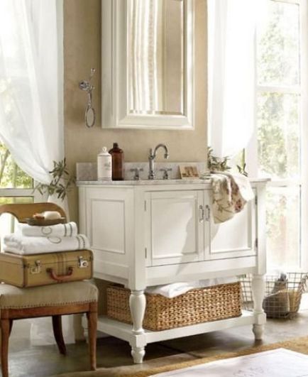 32 Idei de design baie în stil rustic, pro handmade