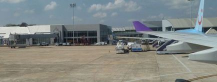 Aeroporturile din Thailanda - Samui, Phuket, Pattaya, hartă