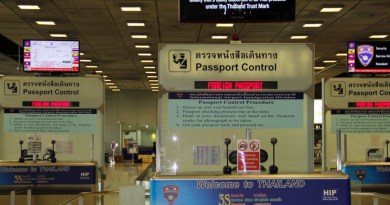 Aeroporturile din Thailanda - Samui, Phuket, Pattaya, hartă