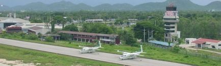 Aeroporturile din Thailanda - Samui, Phuket, Pattaya, hartă