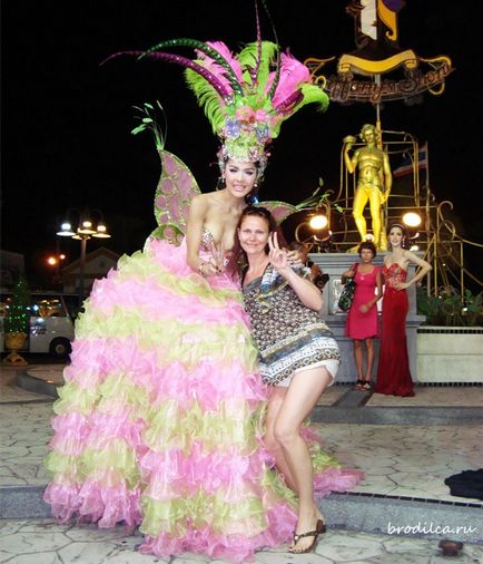 Alcazar és Tiffany show transzvesztiták Pattaya