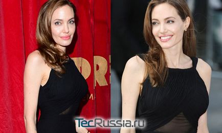 Angelina Jolie înainte și după operația plastică - fotografii și versiuni ale experților