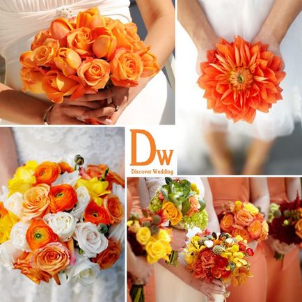 Orange nunta - un eveniment luminos si fervent pentru tine