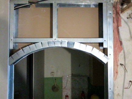 Arcade din gips carton în interiorul apartamentului (fotografie), fabricarea și decorarea