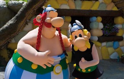 Asterix, parcul de distracții din Paris, istorie și recenzii